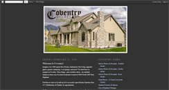 Desktop Screenshot of coventryhighland.blogspot.com