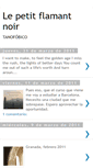 Mobile Screenshot of lepetitflamantnoir.blogspot.com