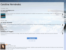 Tablet Screenshot of carolhernandez.blogspot.com
