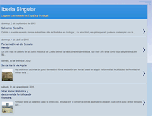 Tablet Screenshot of iberiasingular.blogspot.com