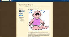 Desktop Screenshot of mybrotherskeeper-johnny.blogspot.com