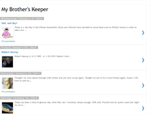 Tablet Screenshot of mybrotherskeeper-johnny.blogspot.com