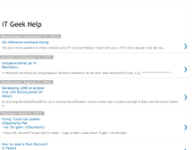 Tablet Screenshot of itgeekhelp.blogspot.com