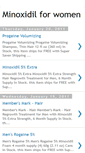Mobile Screenshot of minoxidilforwomen.blogspot.com