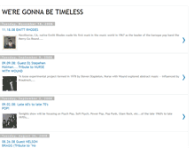 Tablet Screenshot of gonnabetimeless.blogspot.com