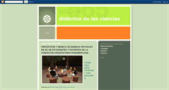 Desktop Screenshot of fupdidacticaciencia.blogspot.com