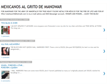 Tablet Screenshot of mexicanosalgritodemanowar.blogspot.com