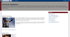 Desktop Screenshot of american-gladiators.blogspot.com