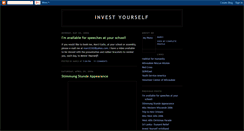 Desktop Screenshot of investyourself.blogspot.com