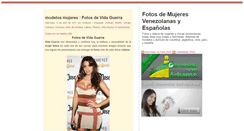 Desktop Screenshot of fotosdemujeresvenezolanas.blogspot.com