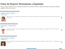 Tablet Screenshot of fotosdemujeresvenezolanas.blogspot.com