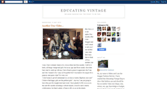 Desktop Screenshot of educatingvintage.blogspot.com