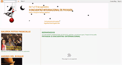 Desktop Screenshot of encuentrodepayasos.blogspot.com