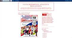 Desktop Screenshot of clubatleticobellavista.blogspot.com