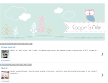 Tablet Screenshot of coopsandmillie.blogspot.com