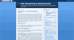 Desktop Screenshot of fireinvestigation.blogspot.com