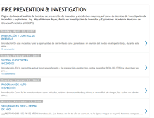 Tablet Screenshot of fireinvestigation.blogspot.com