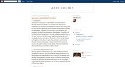 Desktop Screenshot of abbyghuhia.blogspot.com