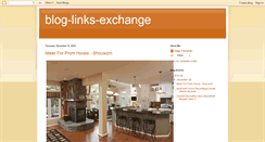 Desktop Screenshot of blog-links-exchange.blogspot.com