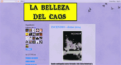 Desktop Screenshot of la-belleza-del-caos.blogspot.com