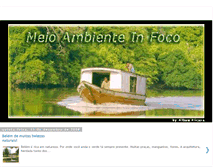 Tablet Screenshot of meioambienteinfoco.blogspot.com