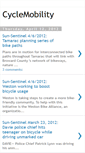 Mobile Screenshot of cyclemobility.blogspot.com