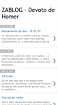 Mobile Screenshot of devotodehomer.blogspot.com