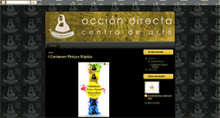 Desktop Screenshot of adcentrodearte.blogspot.com