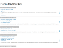 Tablet Screenshot of flinsurancelaw.blogspot.com