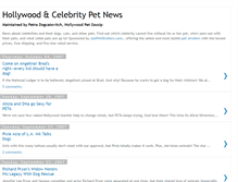 Tablet Screenshot of hollywoodpets.blogspot.com