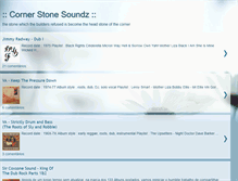 Tablet Screenshot of cornerstonesoundz.blogspot.com