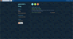 Desktop Screenshot of gabriellesblog.blogspot.com