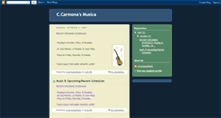 Desktop Screenshot of ccarmonasmusic.blogspot.com