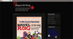 Desktop Screenshot of miqueldelroig.blogspot.com