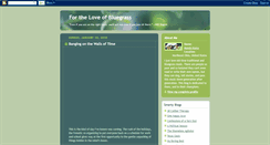 Desktop Screenshot of fortheloveofbluegrass.blogspot.com