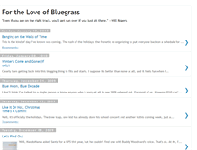 Tablet Screenshot of fortheloveofbluegrass.blogspot.com