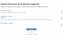 Tablet Screenshot of ceneval-edu.blogspot.com