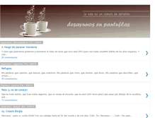 Tablet Screenshot of desayunosenpantuflas.blogspot.com