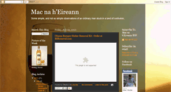 Desktop Screenshot of macnaheirean.blogspot.com