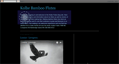 Desktop Screenshot of kolbebambooflutes.blogspot.com