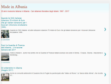 Tablet Screenshot of made-in-albania.blogspot.com