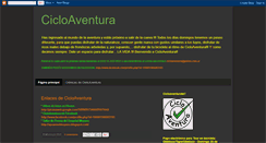 Desktop Screenshot of cicloaventurate.blogspot.com