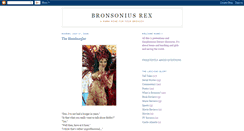 Desktop Screenshot of bronsoniusrex.blogspot.com