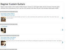 Tablet Screenshot of dagmarcustomguitars.blogspot.com