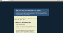 Desktop Screenshot of current-vioxx-news.blogspot.com