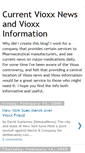 Mobile Screenshot of current-vioxx-news.blogspot.com