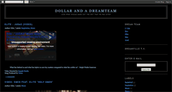 Desktop Screenshot of dollarandadreamteam.blogspot.com