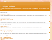 Tablet Screenshot of intelligentinsights.blogspot.com