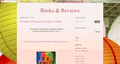 Desktop Screenshot of booksinreviews.blogspot.com