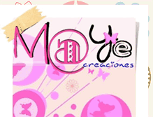 Tablet Screenshot of mamisselcreaciones.blogspot.com